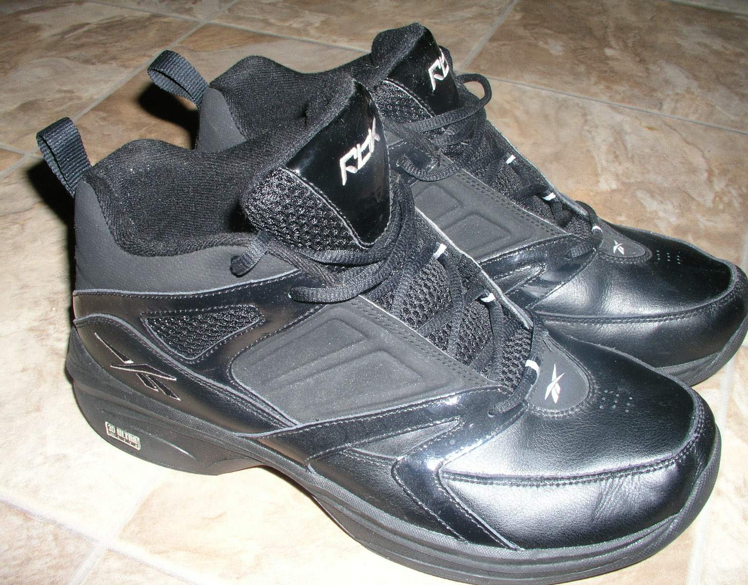 Reebok Black 10.5 4E Wide xwide eeee Mens Shoes Basketball Walking 3D ...