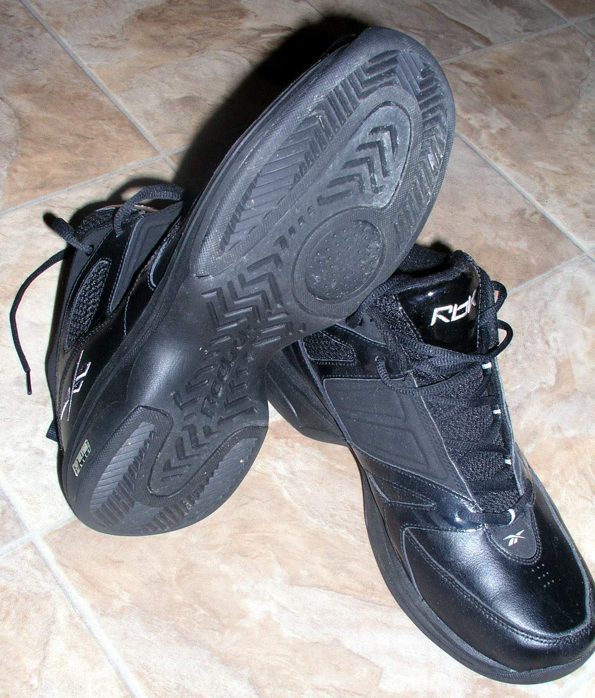 Reebok Black 10.5 4E Wide xwide eeee Mens Shoes Basketball Walking 3D ...